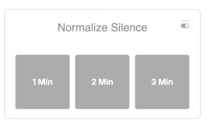 Normalize silence for better outcomes