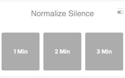 Normalize silence for better outcomes